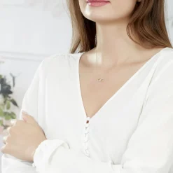 Marc Orian Colliers|Colliers Femme > Collier Lyasa Infini Diamante Or Bicolore