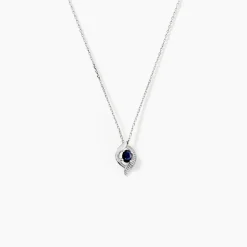 Marc Orian Cadeaux Mariage|Colliers > Collier Lydia Or Blanc Saphir