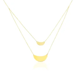Collier Mah Or Jaune