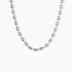 Marc Orian Colliers|Colliers Argent > Collier Maille Argent Carrus
