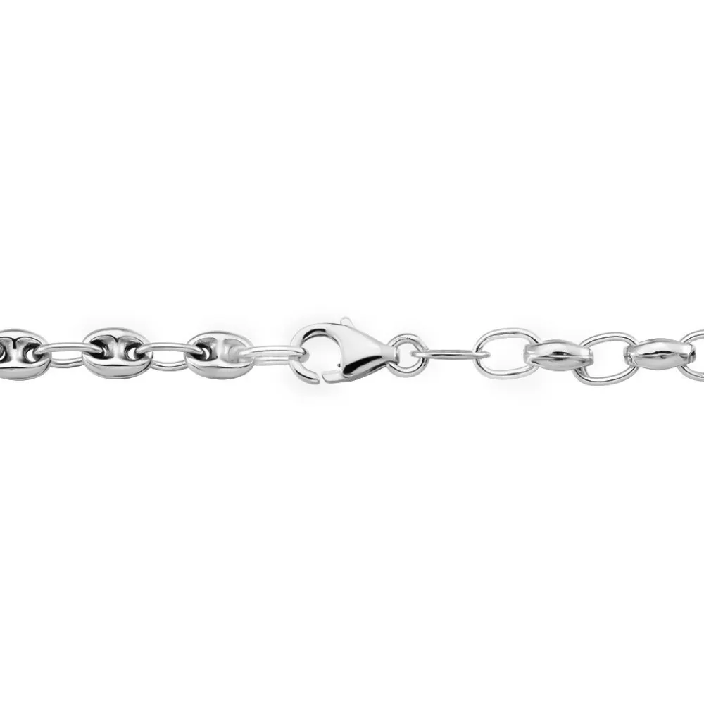 Marc Orian Colliers|Colliers Argent > Collier Maille Argent Carrus