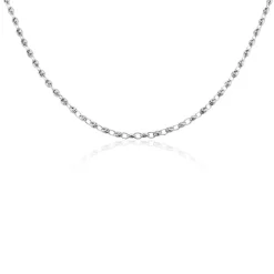 Marc Orian Colliers|Colliers Argent > Collier Maille Argent Carrus