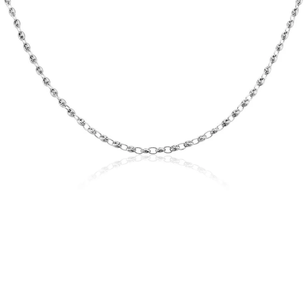 Marc Orian Colliers|Colliers Argent > Collier Maille Argent Carrus