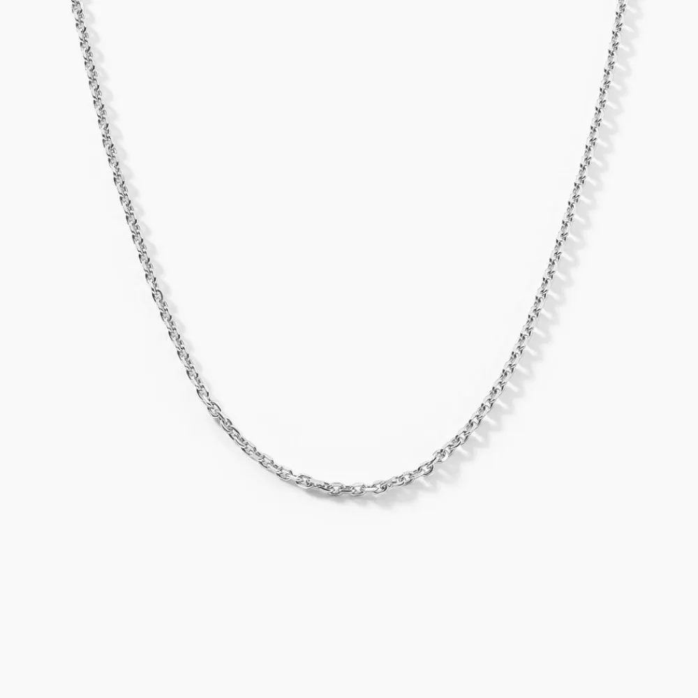 Marc Orian Colliers Fantaisie|Colliers > Collier Maille Argent Claudine