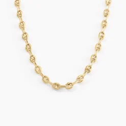 Collier Maille Dami Maille Grain De Cafe Or Jaune
