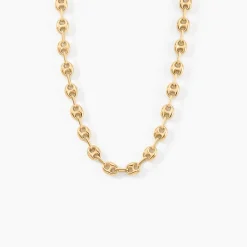 Collier Maille Dami Maille Grain De Cafe Or Jaune