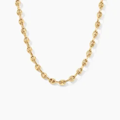 Collier Maille Dami Maille Grain De Cafe Or Jaune