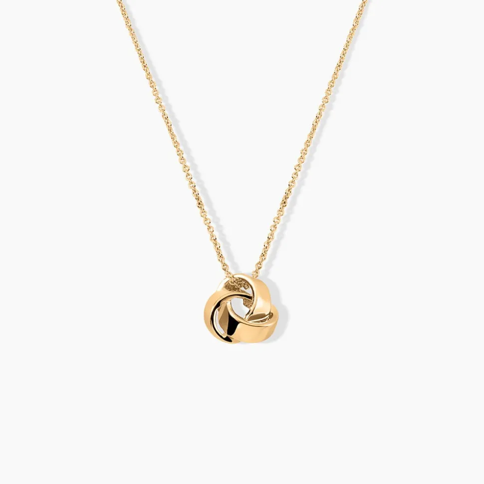 Collier Marcelina Plaqué Or Jaune