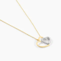 Marc Orian Colliers|Colliers Cœur > Collier Marineta Or Jaune Oxyde De Zirconium