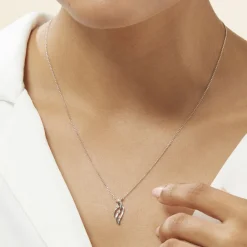 Marc Orian Colliers Diamant|Colliers > Collier Marnie Or Blanc Diamant