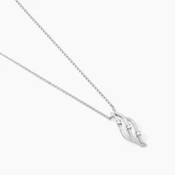 Marc Orian Colliers Diamant|Colliers > Collier Marnie Or Blanc Diamant