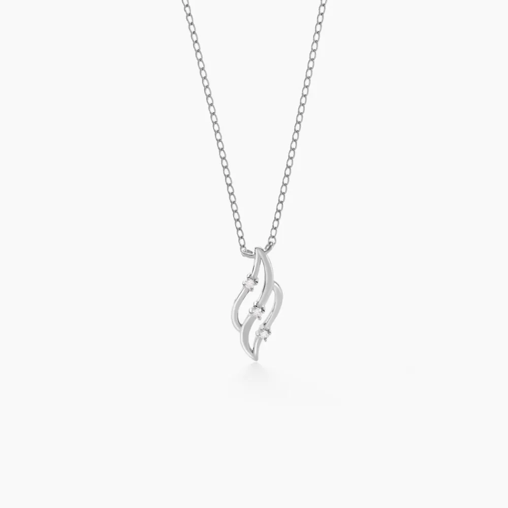 Marc Orian Colliers Diamant|Colliers > Collier Marnie Or Blanc Diamant