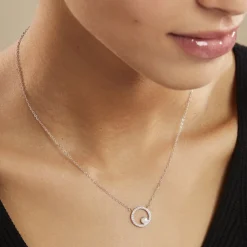 Marc Orian Colliers Fantaisie|Colliers > Collier Marthe Argent Blanc Perle De Culture Et Oxyde De Zirconium