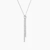 Marc Orian Colliers|Colliers Avec Pierres > Collier Mayfair Argent Blanc Oxyde De Zirconium