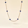 Collier Meike Plaque Or Jaune