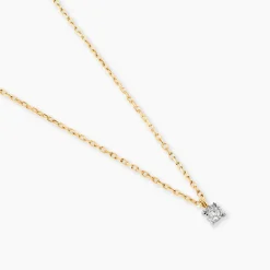 Marc Orian Colliers Diamant|Colliers > Collier Mei Or Jaune Diamant