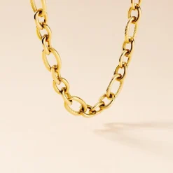 Marc Orian Colliers Fantaisie|Colliers > Collier Merrilyn Acier Doré