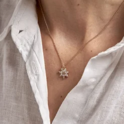 Collier Mia Plaqué Or Doré Oxyde De Zirconium