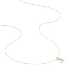 Marc Orian Colliers|Colliers Avec Pierres > Collier Micheline Or Bicolore Oxyde De Zirconium
