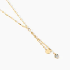 Marc Orian Colliers Diamant|Colliers Cœur > Collier Michiko Or Jaune Diamant