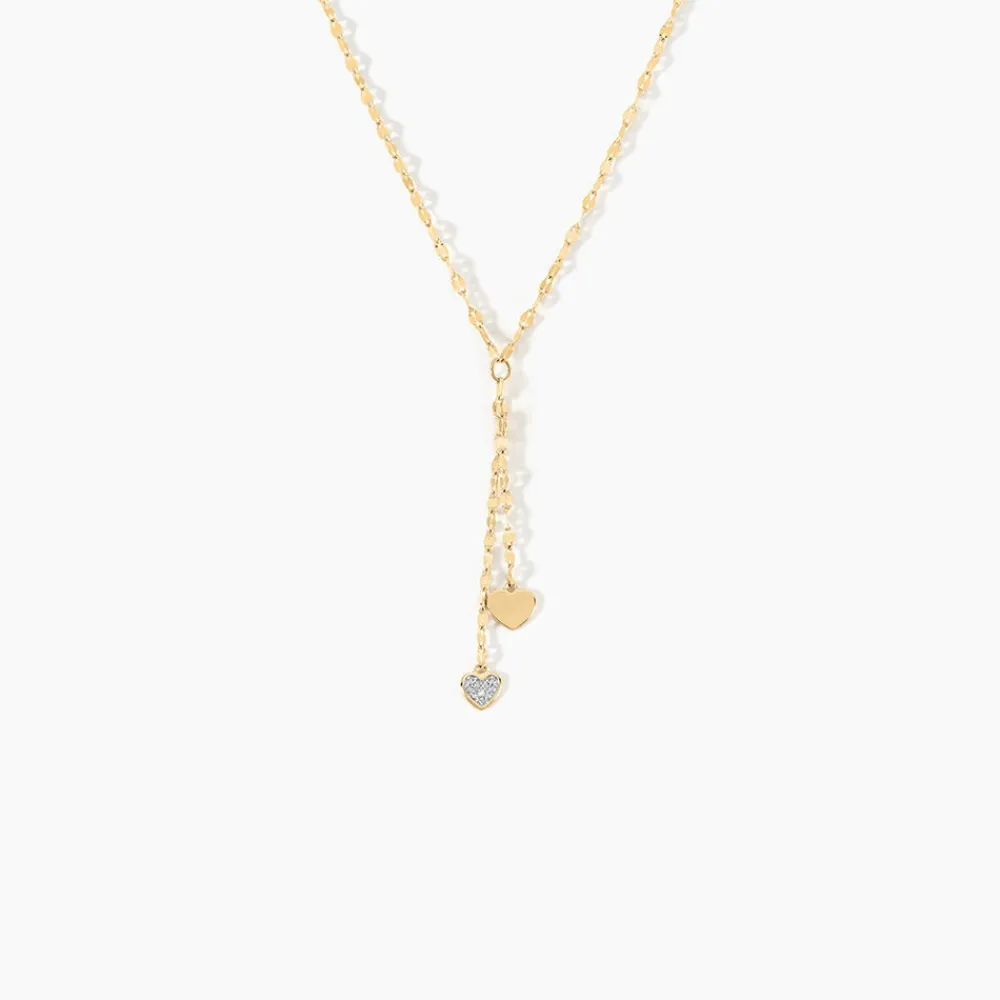 Marc Orian Colliers Diamant|Colliers Cœur > Collier Michiko Or Jaune Diamant