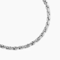 JOURDAN Colliers Fantaisie|Colliers > Collier Métal Acier Blanc
