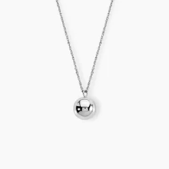 Collier My Bola Acier Blanc