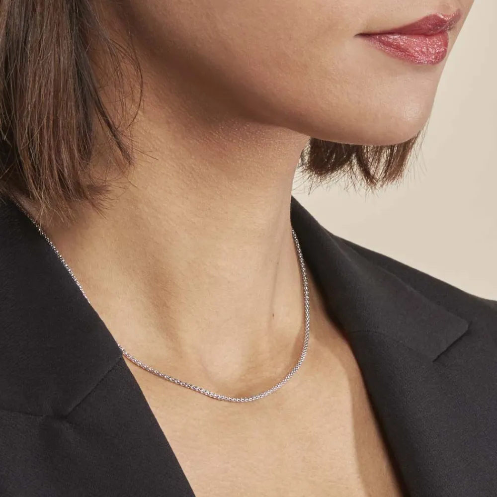 Marc Orian Colliers Fantaisie|Colliers > Collier Nahila Argent Blanc