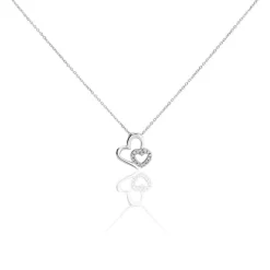 Marc Orian Colliers Diamant|Colliers Cœur > Collier Niagale Or Blanc Diamant