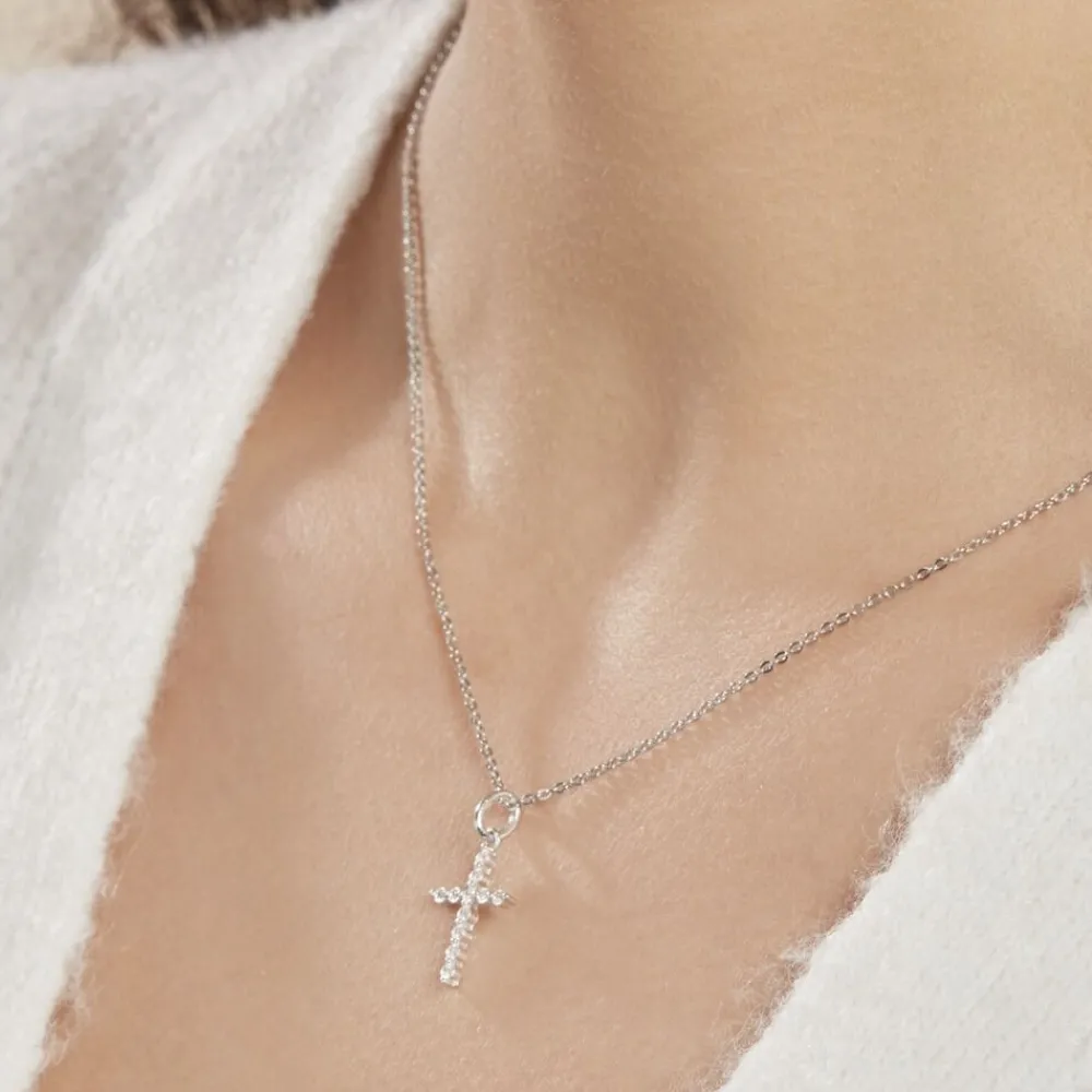 Marc Orian Colliers Fantaisie|Colliers > Collier Norine Argent Blanc Oxyde De Zirconium