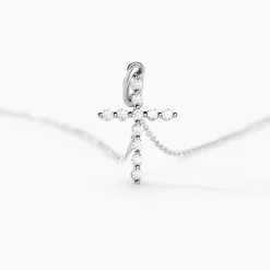 Marc Orian Colliers Fantaisie|Colliers > Collier Norine Argent Blanc Oxyde De Zirconium
