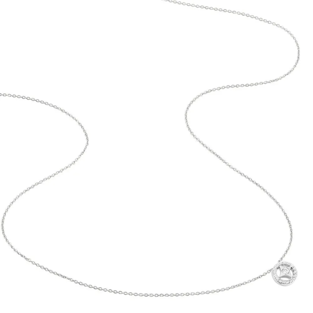 Marc Orian Colliers Diamant|Colliers > Collier Nour-imen Or Blanc Diamant