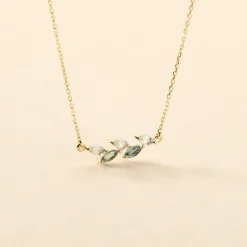 Marc Orian Colliers|Colliers Avec Pierres > Collier Océan Or Jaune Topaze