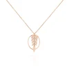Collier Odelyne Argent Rose