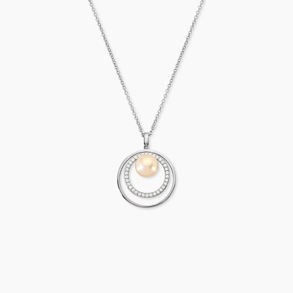 Marc Orian Colliers Fantaisie|Colliers > Collier Oksana Argent Blanc Perle De Culture