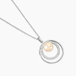 Marc Orian Colliers Fantaisie|Colliers > Collier Oksana Argent Blanc Perle De Culture