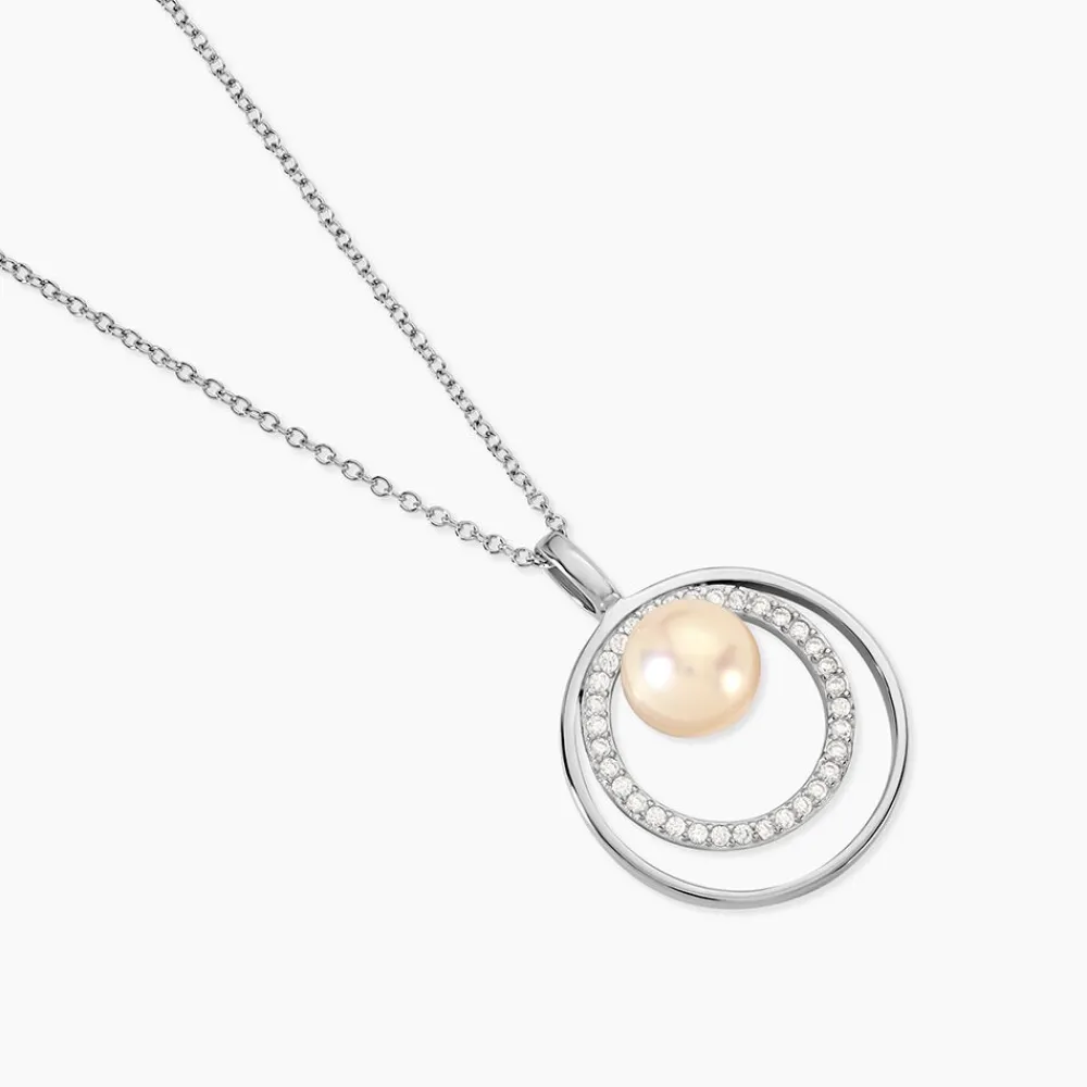 Marc Orian Colliers Fantaisie|Colliers > Collier Oksana Argent Blanc Perle De Culture