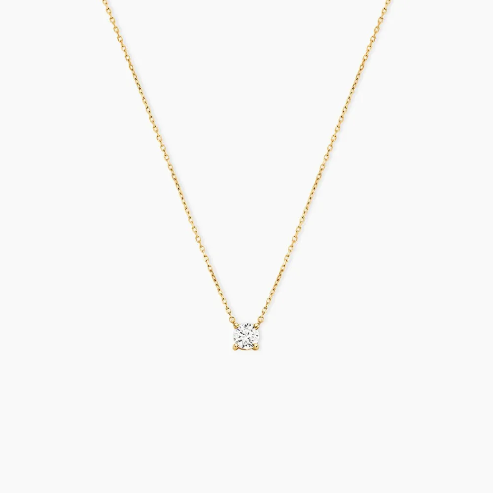 Marc Orian Colliers Diamant|Colliers > Collier One Or Jaune Diamant