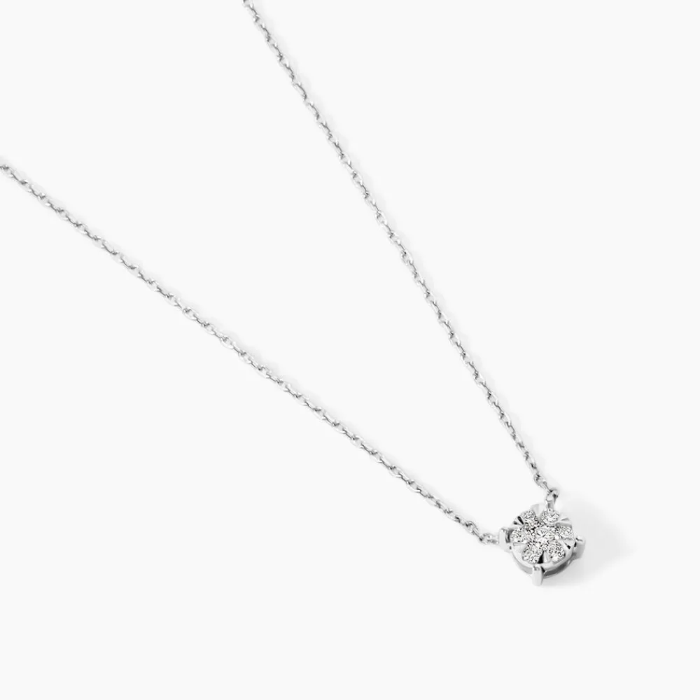 Marc Orian Colliers Diamant|Colliers > Collier Or Blanc Dream Diamants