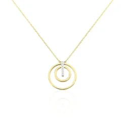 Collier Or Jaune Agafya Diamants