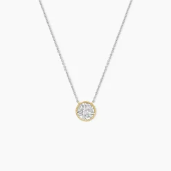 Marc Orian Colliers Arbre De Vie|Colliers > Collier Or Jaune Argent Blanc Oxyde De Zirconium