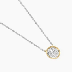 Marc Orian Colliers Arbre De Vie|Colliers > Collier Or Jaune Argent Blanc Oxyde De Zirconium