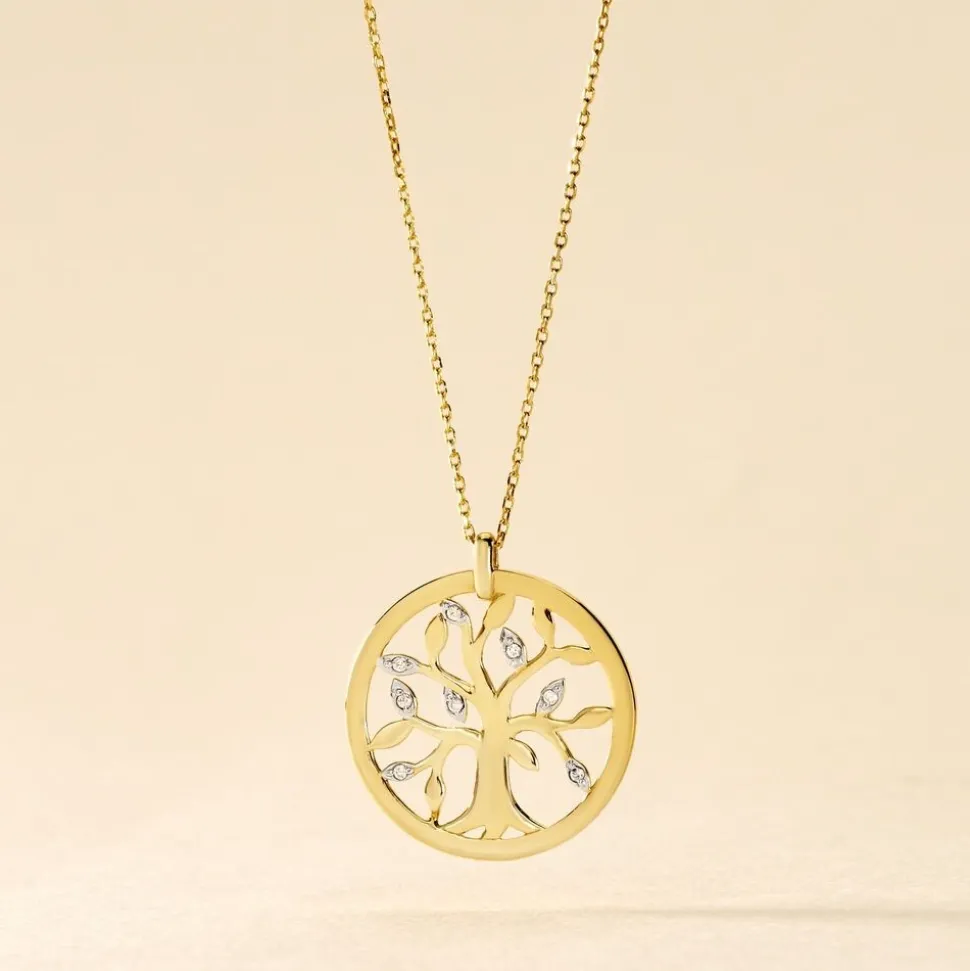 Collier Or Jaune Argius Diamants