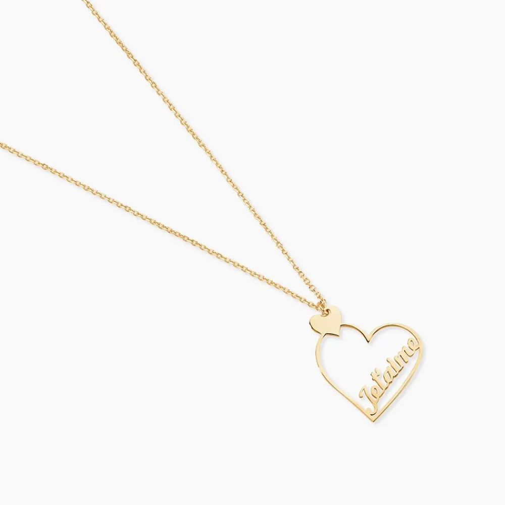 Marc Orian Colliers|Colliers Cœur > Collier Or Jaune Aulna