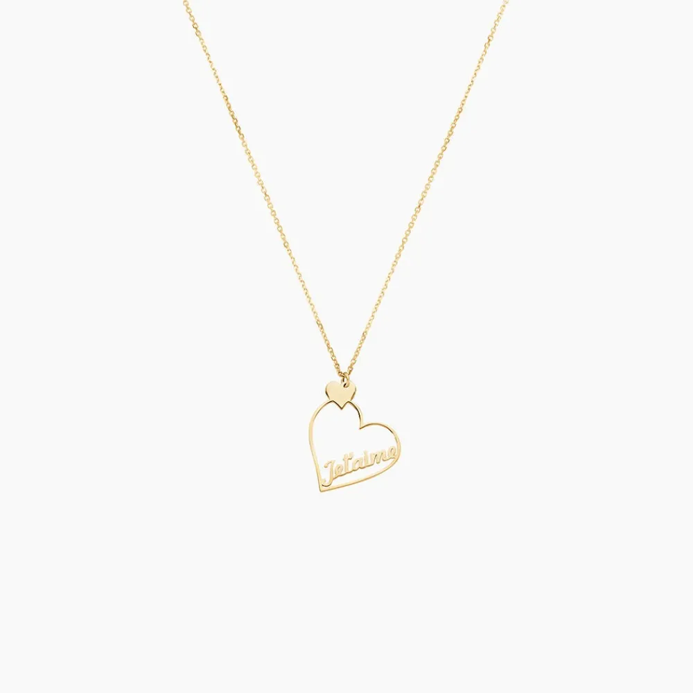 Marc Orian Colliers|Colliers Cœur > Collier Or Jaune Aulna