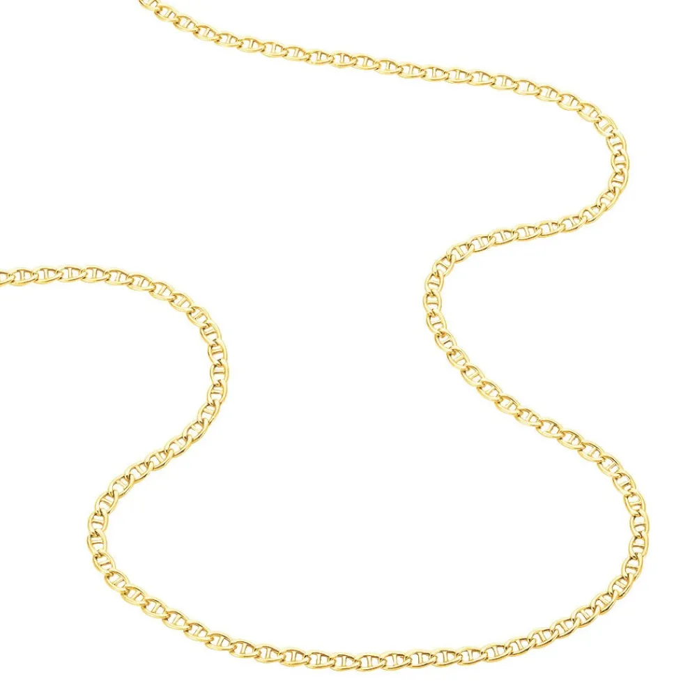 Marc Orian Colliers|Colliers Femme > Collier Or Jaune Capucin Maille Marine