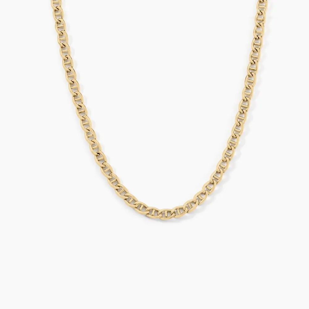 Marc Orian Colliers|Colliers Femme > Collier Or Jaune Capucin Maille Marine