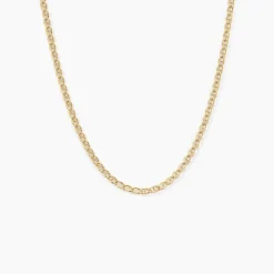 Marc Orian Colliers|Chaines Femme > Collier Or Jaune Capucin Maille Marine