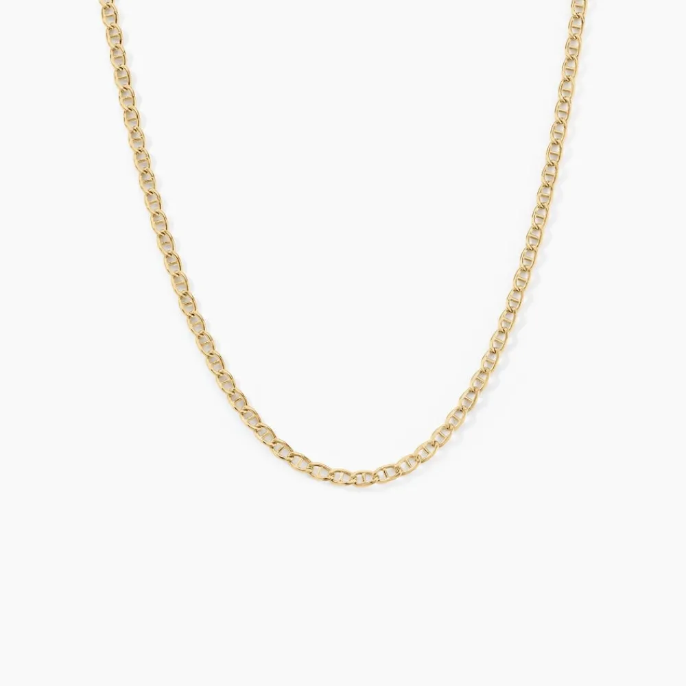 Marc Orian Colliers|Chaines Femme > Collier Or Jaune Capucin Maille Marine