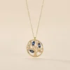Marc Orian Colliers|Colliers Avec Pierres > Collier Or Jaune Elsebein Saphirs